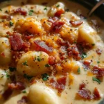 Bacon Cheddar Gnocchi Soup – A Rich and Creamy Comfort Meal