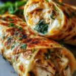 Cheesy Chicken Garlic Wraps: A Delicious and Easy Recipe to Try Today