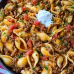 Cheesy Taco Pasta