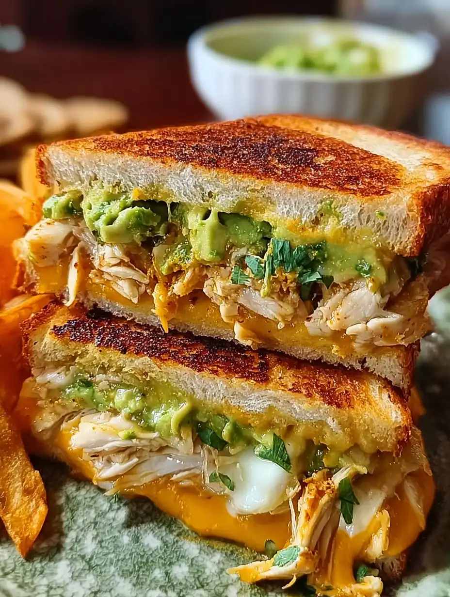 Chicken Avocado Melt Sandwich
