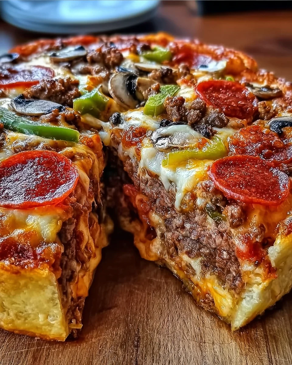 Deep-Dish Pizza Pie Recipe: A Hearty Slice of Comfort!