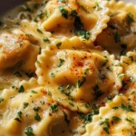 Delicious Lobster Ravioli in Garlic Butter Sauce Recipe