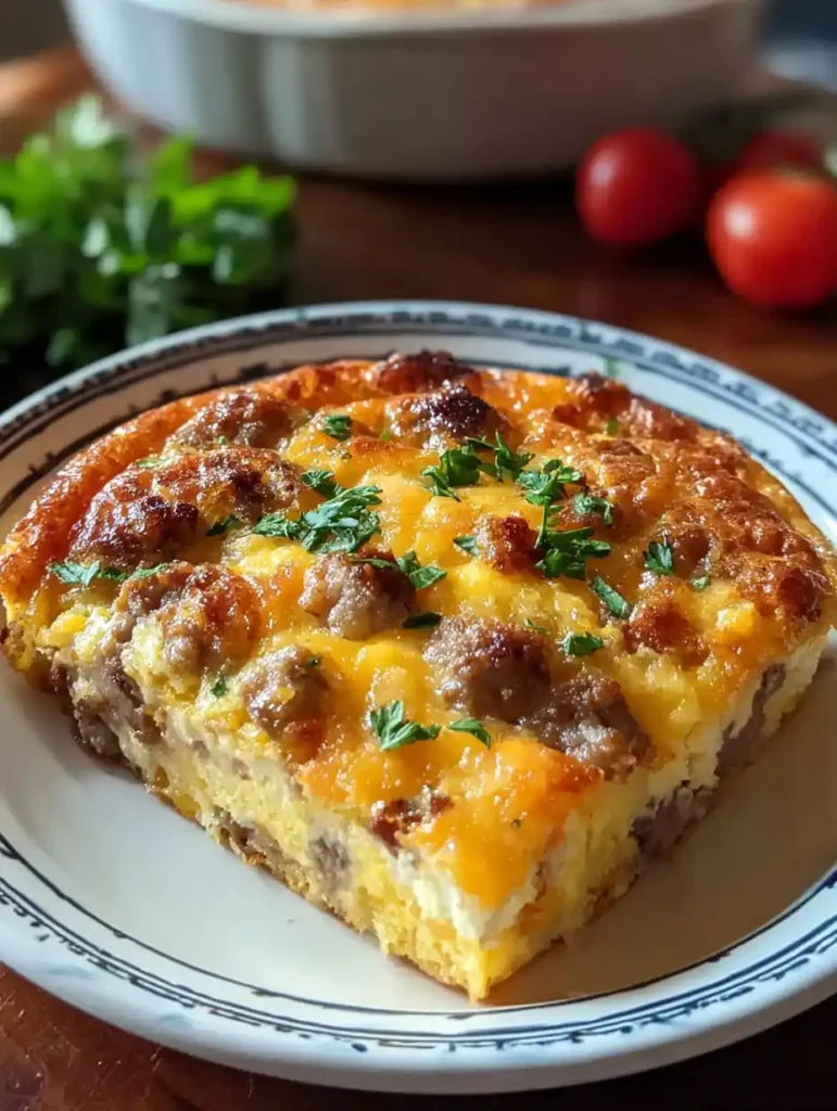 Easy Sausage and Egg Casserole