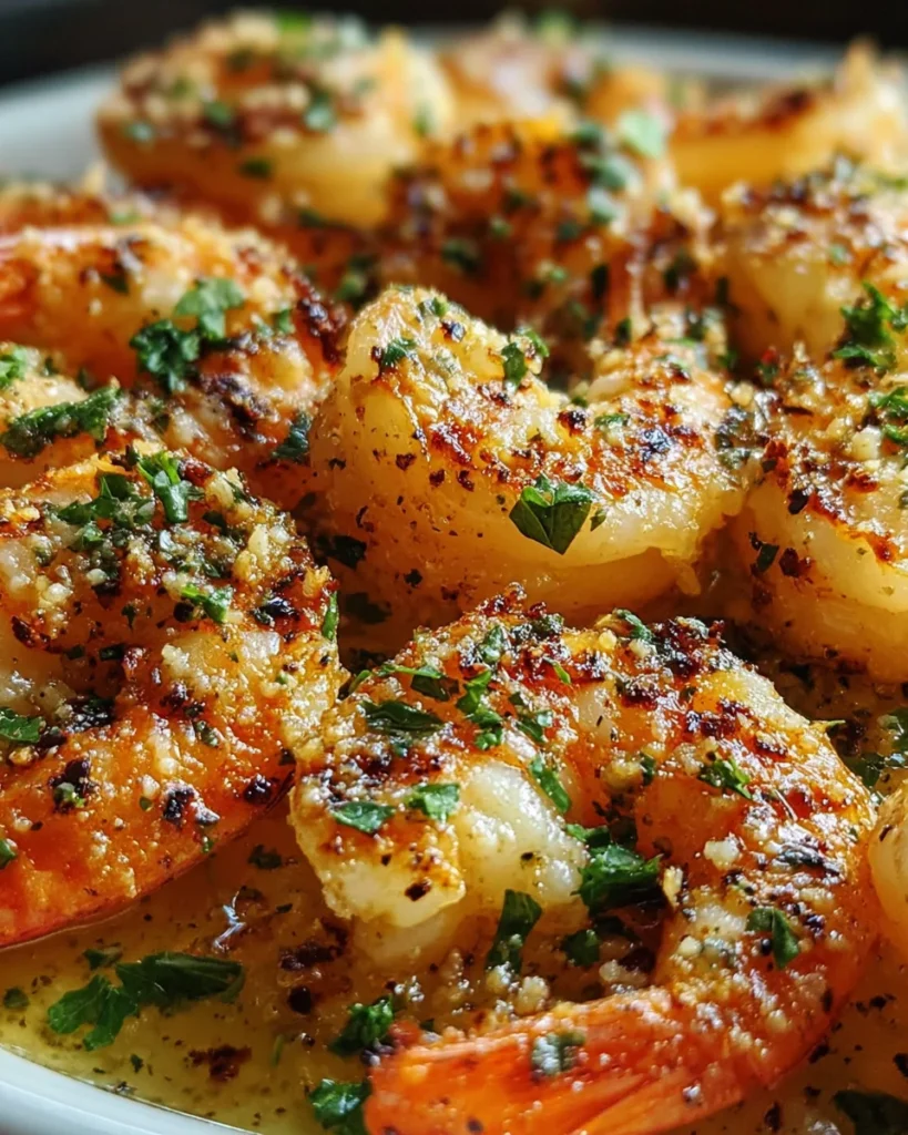 Garlic Parmesan Roasted Shrimp