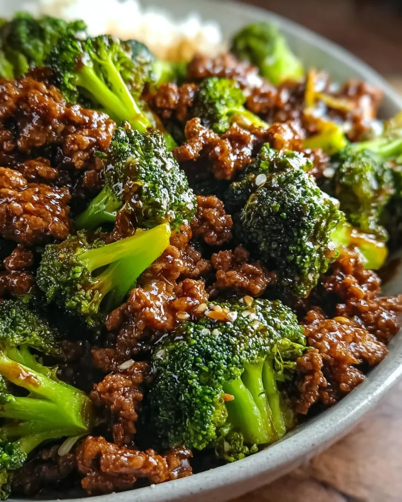 Honey Garlic Ground Beef and Broccoli – A Quick and Flavorful Stir-Fry