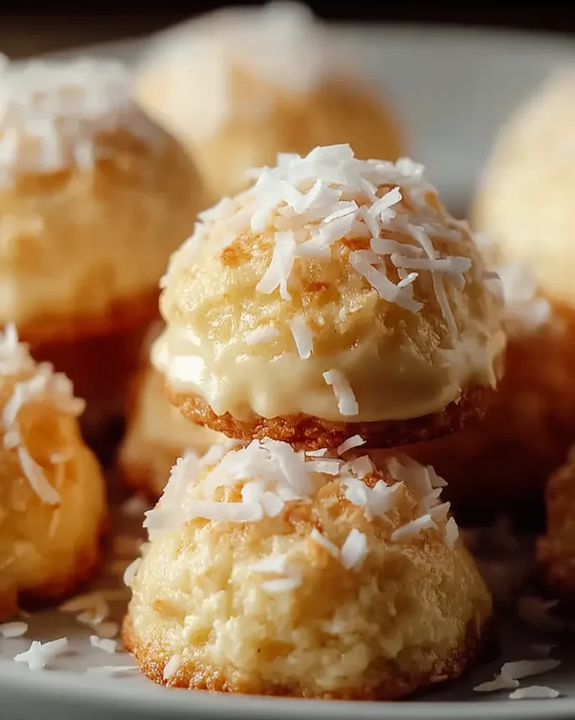 Lemon Coconut Cheesecake Cookies