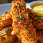 Lemon Garlic Parmesan Chicken Tenders