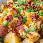 Loaded Chicken and Potato Casserole