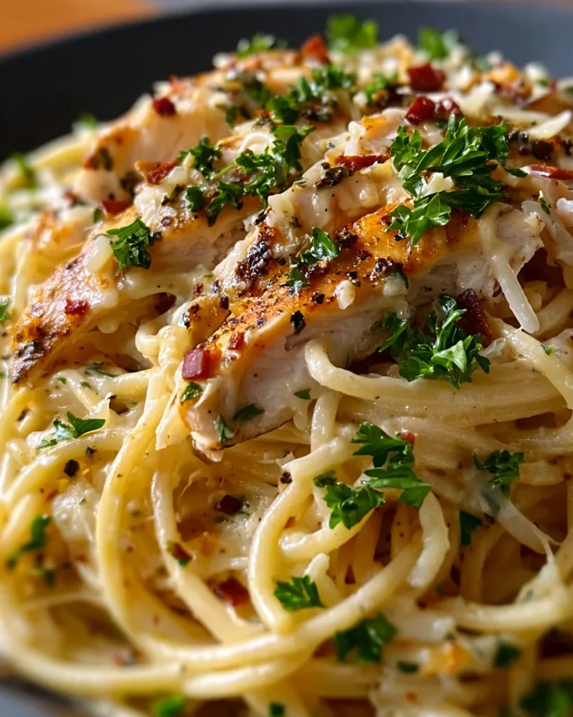 Monterey Chicken Spaghetti