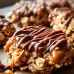 Peanut Butter Chocolate Caramel Cookies