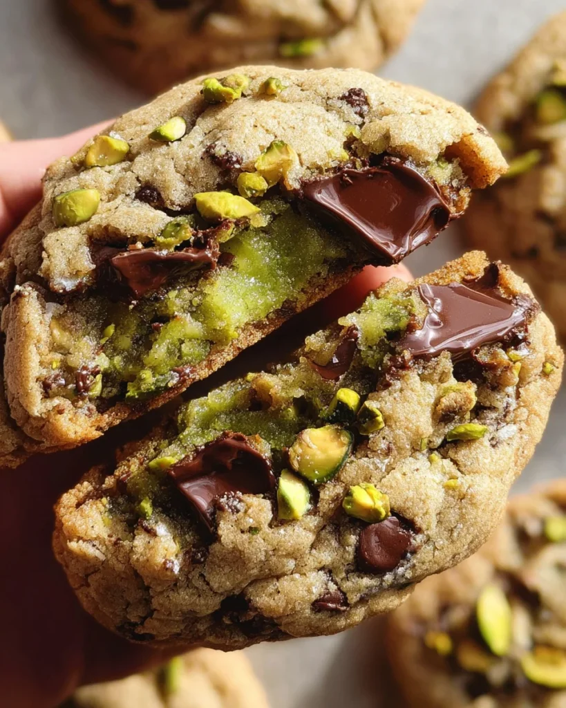Pistachio Cream Cookies