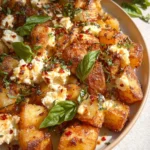 Baked Feta Potatoes