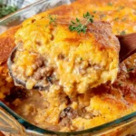 Cheddar Bay Ground Beef Cobbler