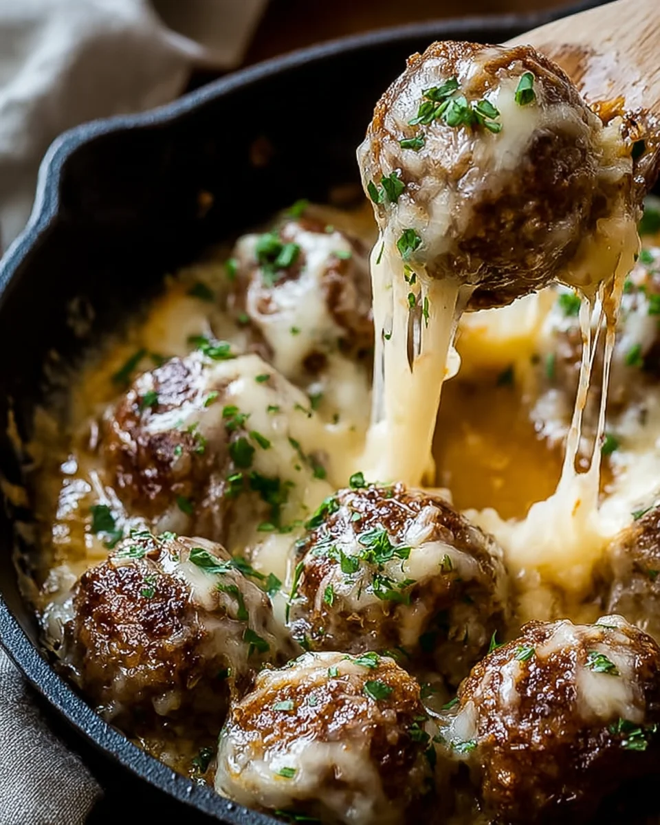 Cheesy French Onion Meatballs: The Ultimate Comfort Food Recipe