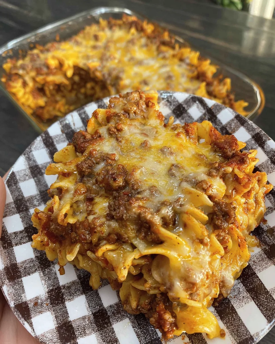 Cheesy Noodle Bake