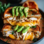 Chicken Avocado Melt Sandwich
