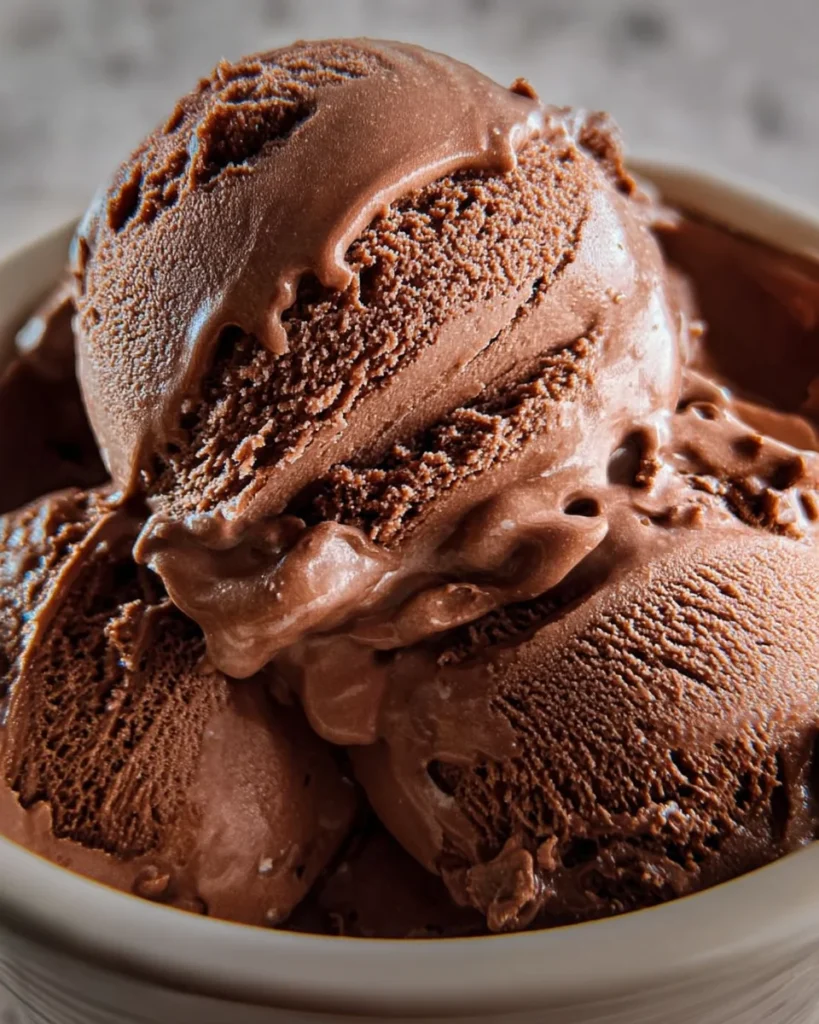 Chocolate Custard Ice Cream Recipe