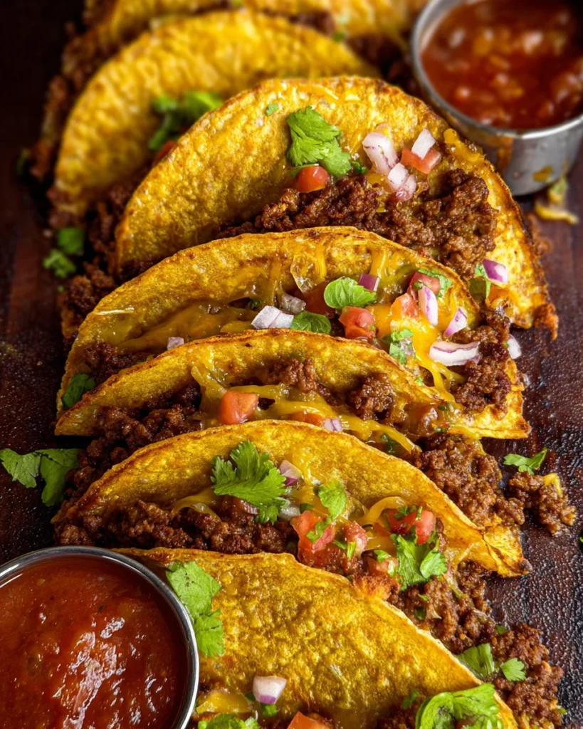 Crispy Ground Beef Tacos