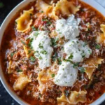 Easy Lasagna Soup Recipe