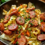 Easy Sausage and Cabbage Stir Fry