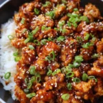 Firecracker Ground Chicken