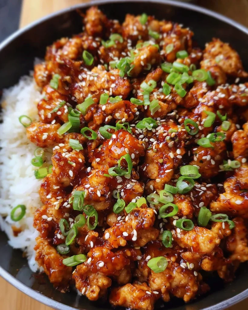 Firecracker Ground Chicken