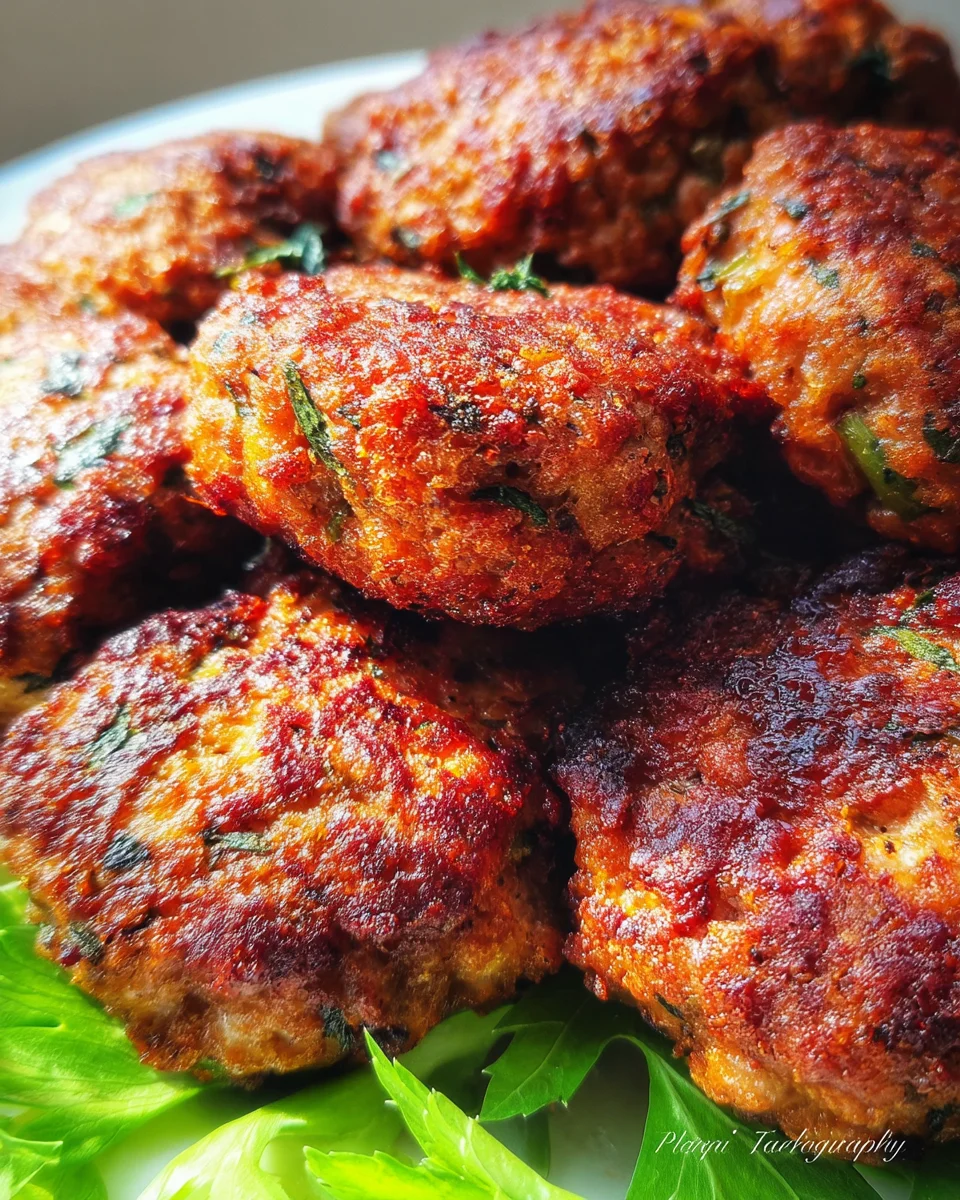 Fried Meatballs (Romanian Chiftele)