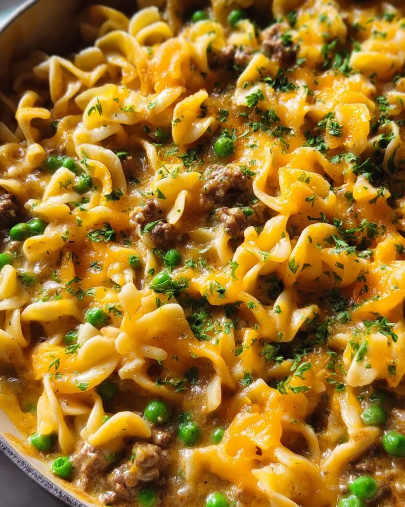 Ground Beef Stroganoff