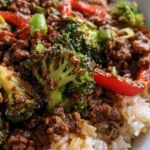 Ground Beef and Broccoli