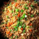 Ground Chicken Fried Rice