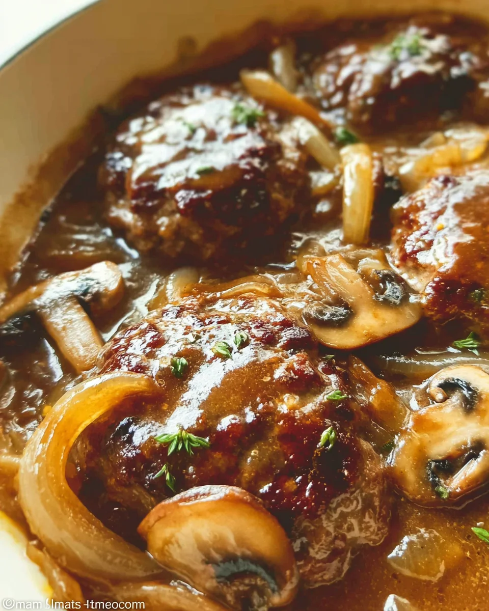 Hamburger Steak and Gravy