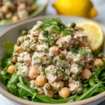 Healthy Tuna Garbanzo Bean Salad