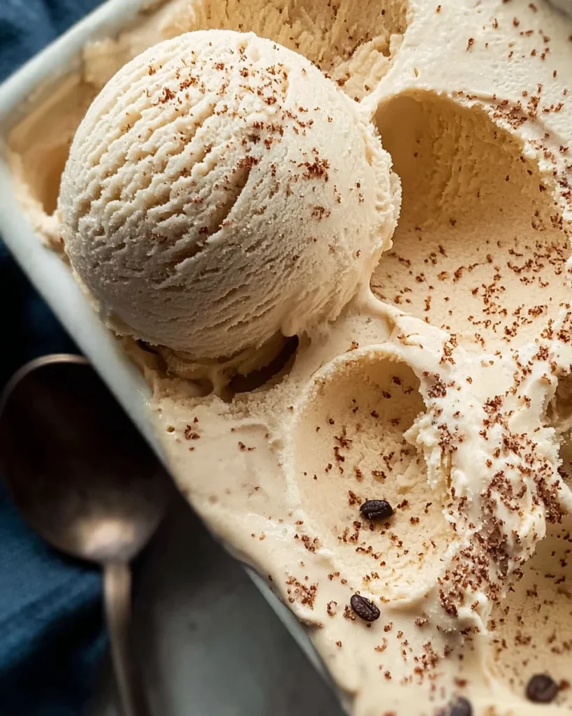 Homemade Coffee Ice Cream