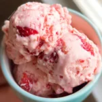 Homemade Strawberry Ice Cream