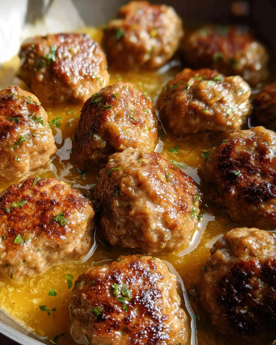 Keftedes In Lemon Sauce