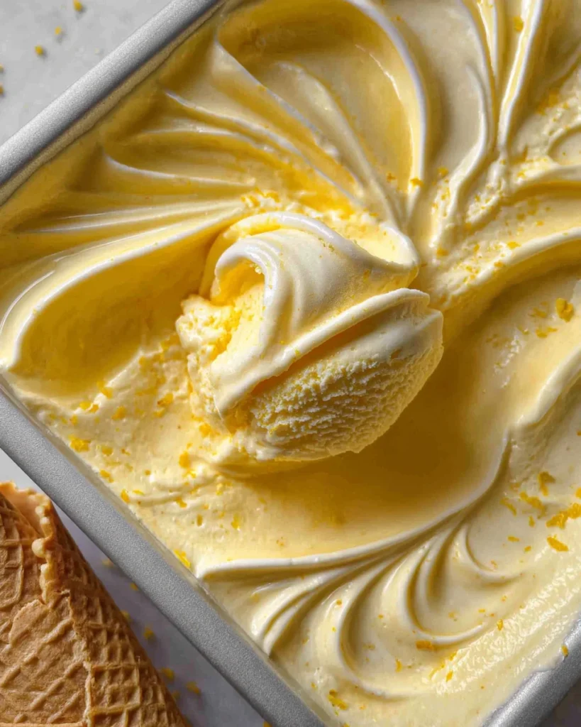 Lemon Curd Ice Cream