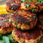 Mediterranean Chicken Patties