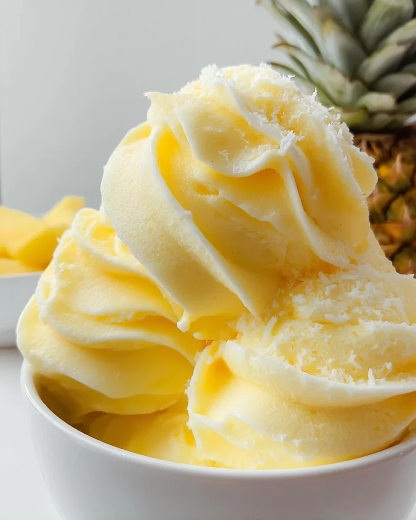Ninja Creami Dole Whip Ice Cream Recipe