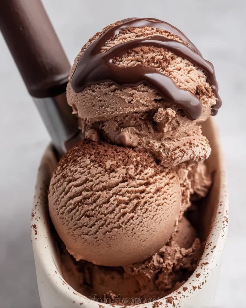 No Churn Chocolate Ice Cream