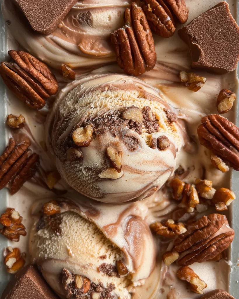 No Churn Turtle Ice Cream