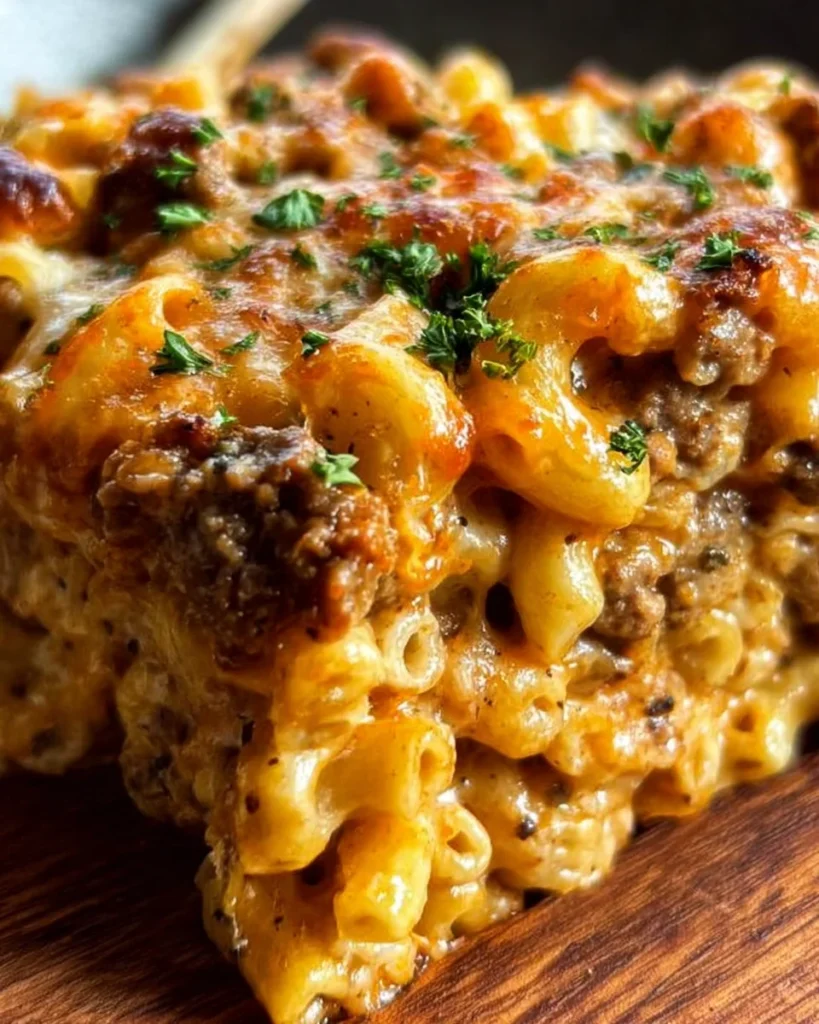 One Pot Cheeseburger Casserole