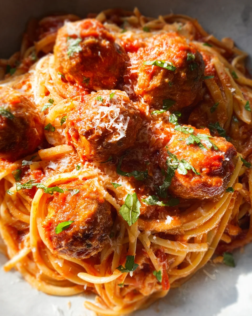 Spaghetti and Meatballs