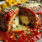 Stuffed Italian Meatloaf