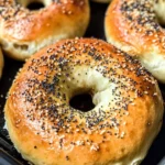 Air Fryer Protein Bagels