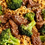 Beef and Broccoli Ramen Stir Fry