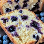 Blueberry Cream Cheese Bread