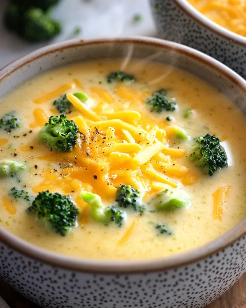 Broccoli Cheese Soup Recipe