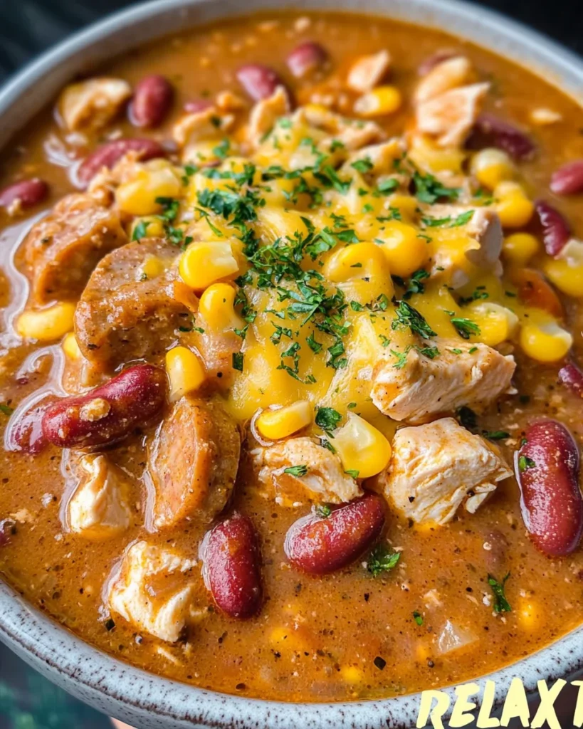 Cajun White Chicken Chili