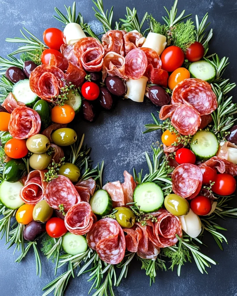 Charcuterie Wreath