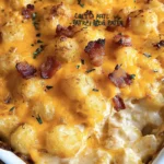 Cracked Out Chicken Tater Tot Casserole